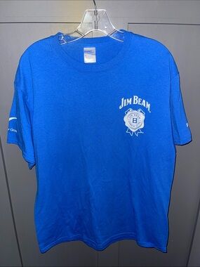 Port and Company Royal Blue Jim Beam Short-Sleeve T-Shirt